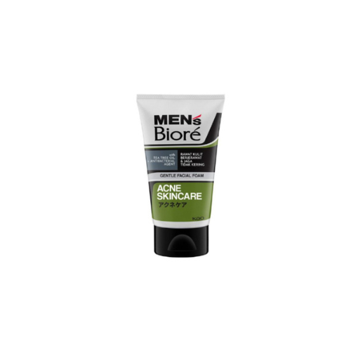 100g Biore Men's Facial Foam Acne Bright Care