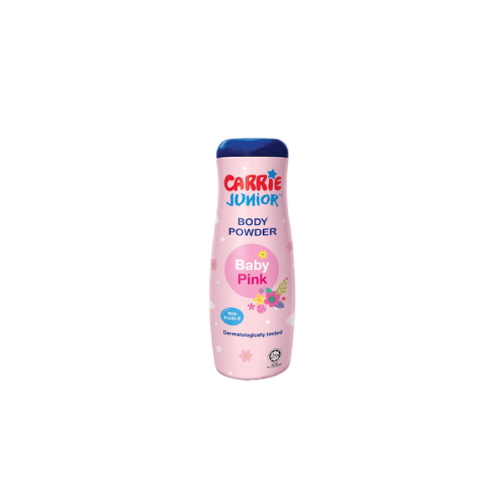 450g Carrie Junior Baby Talcum Pink