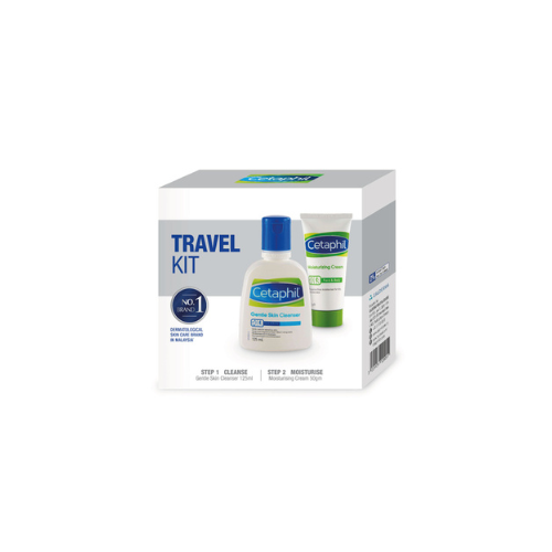 2's Cetaphil Travel Kit (Cleanser+Moisturizing Cream)