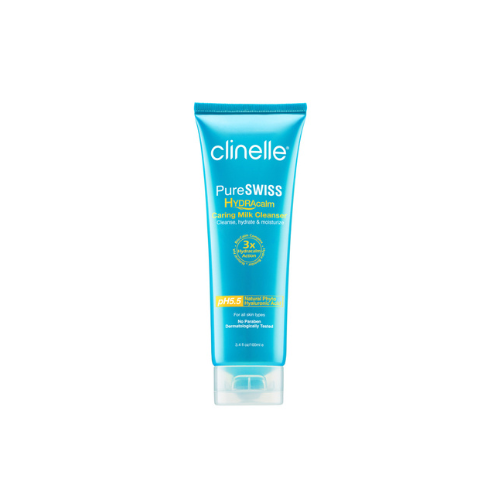 100ml Clinelle Pureswiss HydraCalm Caring Milk Cleanser