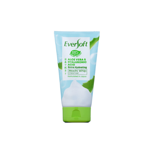 120g Eversoft Mochi Whip Cleanser Aloe Vera & Hyaluronic