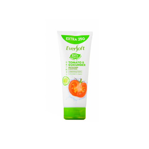 170g Eversoft Tomato & Cucumber Cleansing Foam
