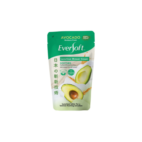 550g Eversoft Avocado Shower Cream Pouch