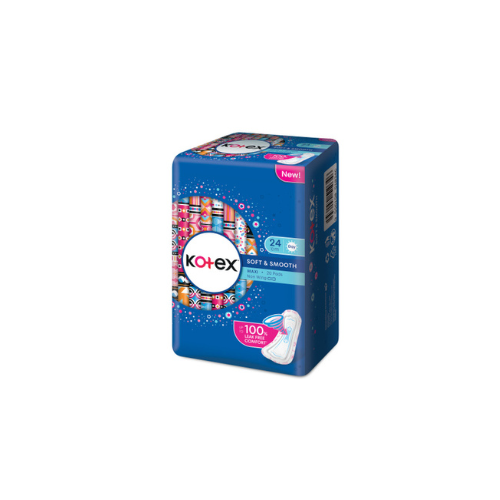 20pcs Kotex Maxi Non Wing 24cm