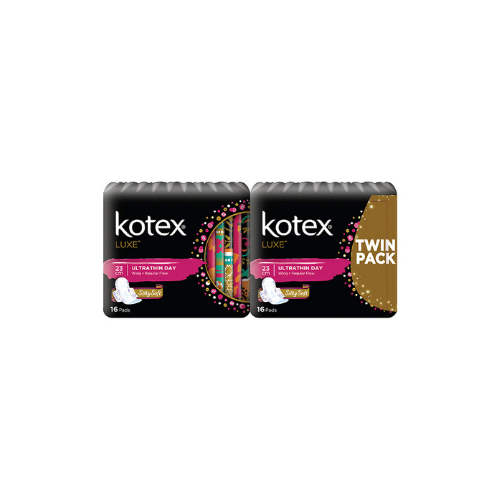 2x16pcs Kotex Luxe Ultrathin Wing 23 cm