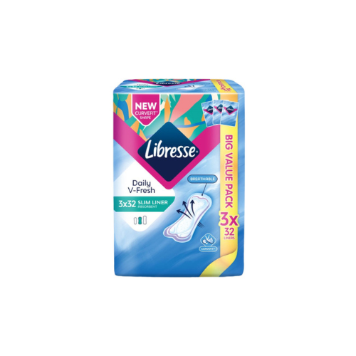 3x32s Libresse Slim Panty Liner Box 15cm