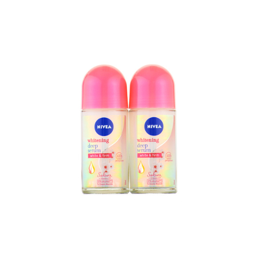 2x50ml Nivea Female Deodorant Roll On Sakura
