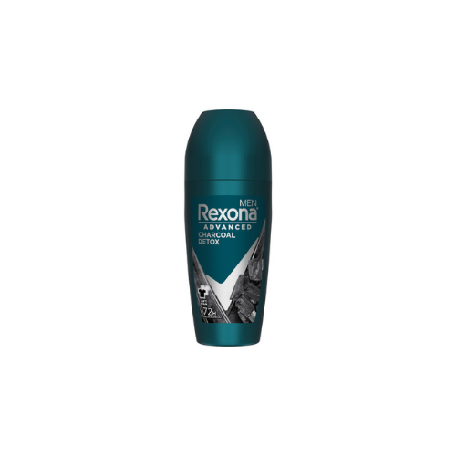 45ml Rexona Men Deodorant Roll On Natural Fresh Charcoal Detox