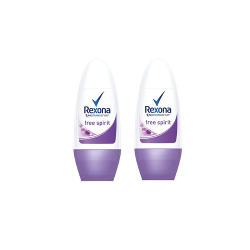 2x45ml Rexona Women Deodorant Roll On Free Spirit