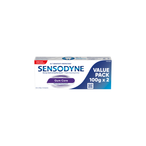 2x100g Sensodyne Toothpaste Gum Care Twin Pack