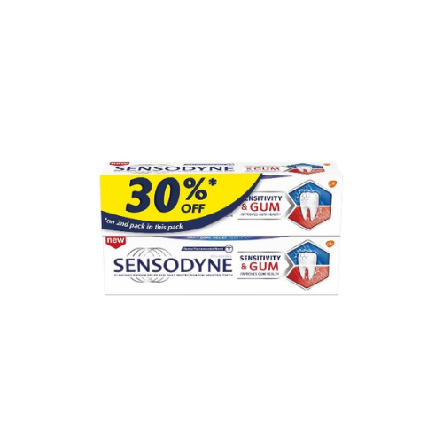 2x100g Sensodyne Toothpaste Sensitivity & Gum