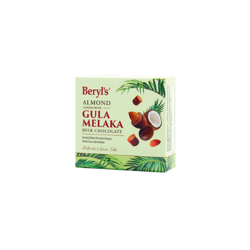 72g Beryl's Almond Coated With Gula Melaka Milk Chocolate