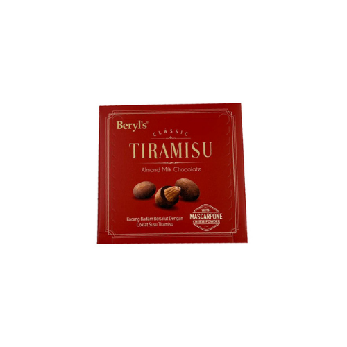 65g Beryl's Tiramisu Almond Milk Chocolate
