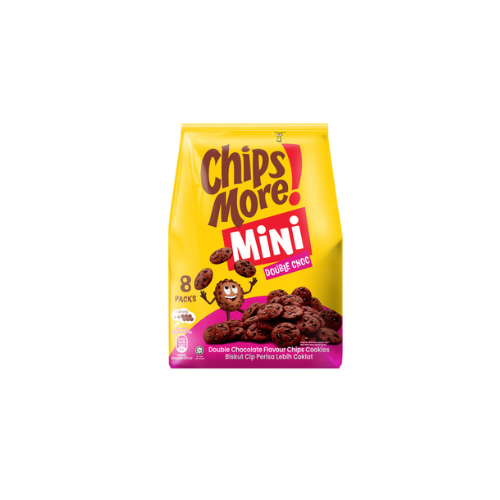 8x24g Chipsmore Chocolate Chip Cookies Mini Double Chocolate Handy Multipack