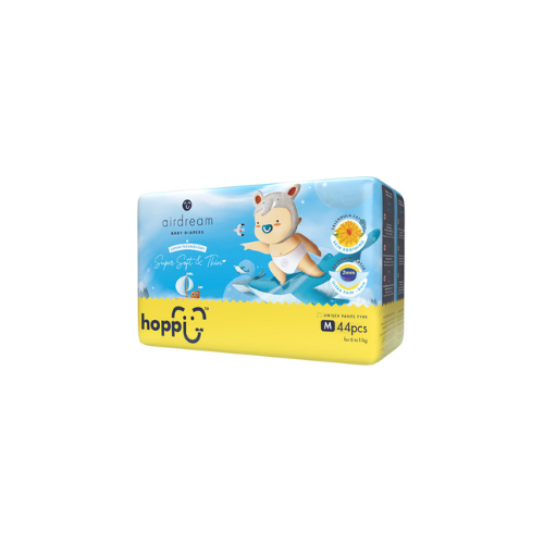 44pcs Hoppi Air Dream Diaper Pants M