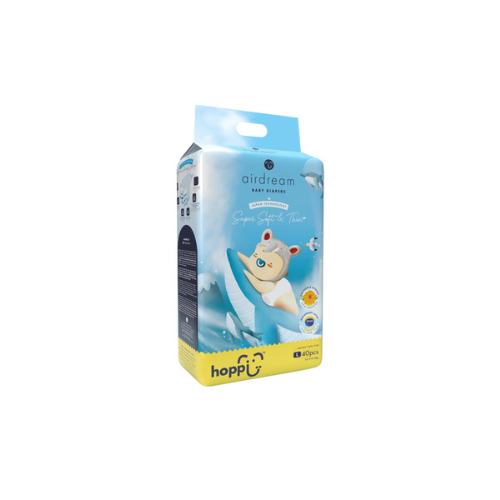 40pcs Hoppi Air Dream Diaper Tape L