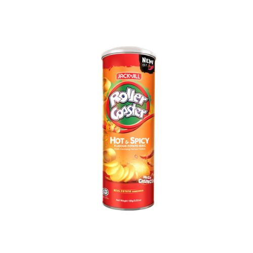 100g Jack 'n Jill Roller Coaster Can Hot & Spicy