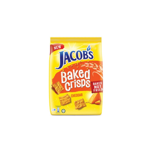 229g Jacobs Baked Crisps Cheddar