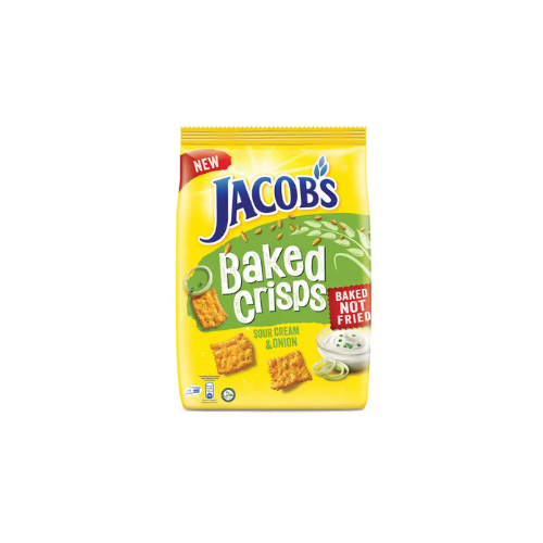 229g Jacobs Baked Crisps Sour Cream