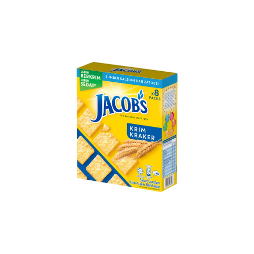 8x27g Jacobs Cream Cracker Sachet Multipack Box