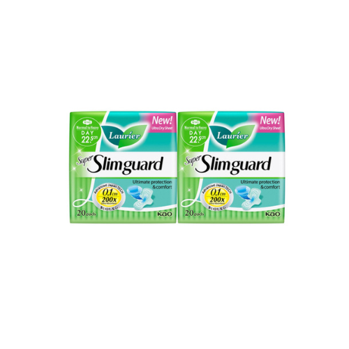 2x20's Laurier Super Slim Guard Day Twin Pack