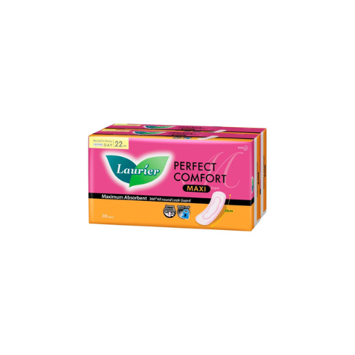 2x30's Laurier Softcare Super Day Maxi 22cm Twin Pack