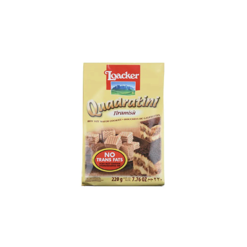 220g Loacker Quadratini Tiramisu