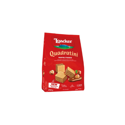 250g Loacker Quadratini Napolitaner