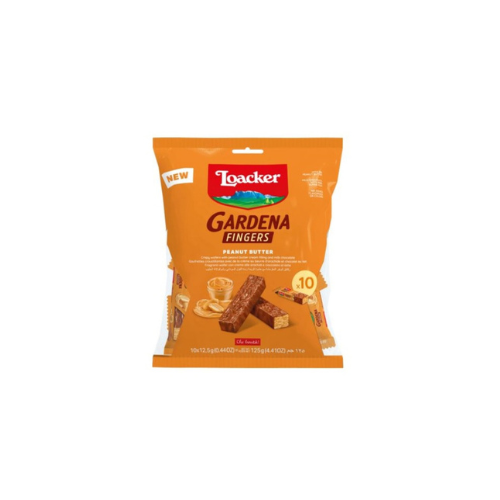 125g Loacker Gardena Fingers Peanut Butter