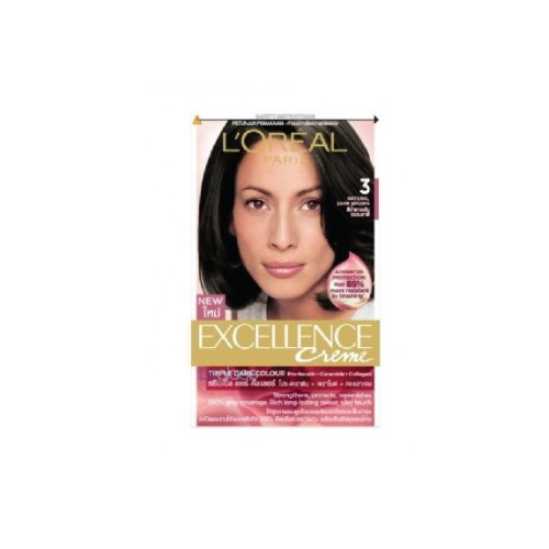 40g Loreal Excellence Creme Pro-K Natural Dark Brown 3