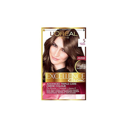 40g Loreal Excellence Creme Pro-K Natural Light Brown 5