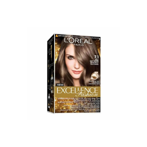 40g Loreal Excellence Fashion  Beige Light Brown 7.1