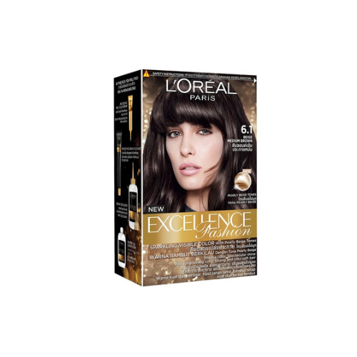 40g Loreal Excellence Fashion Beige Medium Brown 6.1