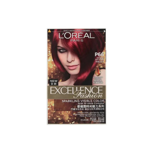 40g Loreal Exellence Fashion Intense Spicy Red P66