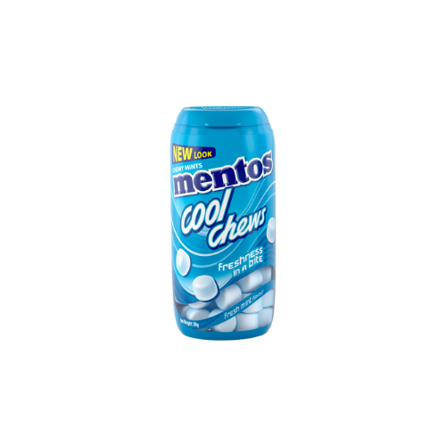 30g Mentos Cool Chews Bottle Fresh Mint