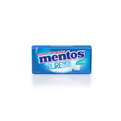 35g Mentos Pure Fresh Tin Peppermint