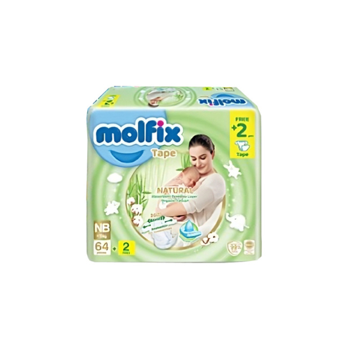 64pcs Molfix Natural Tape Jumbo NB64+2