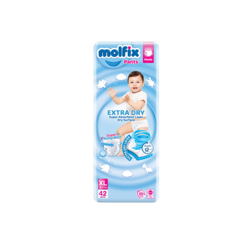 42pcs Molfix Extra Dry Pants XL42