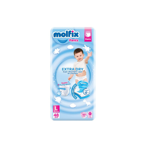 48pcs Molfix Extra Dry Pants L48