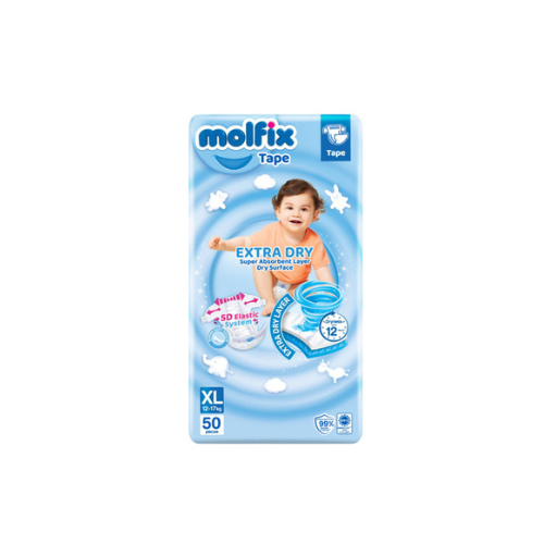 50pcs Molfix Extra Dry Tape XL50