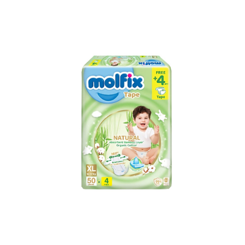 50pcs Molfix Natural Tape Super Jumbo XL50+4