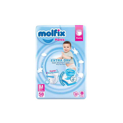 58pcs Molfix Extra Dry Pants M58