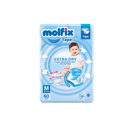 60pcs Molfix Extra Dry Tape M60