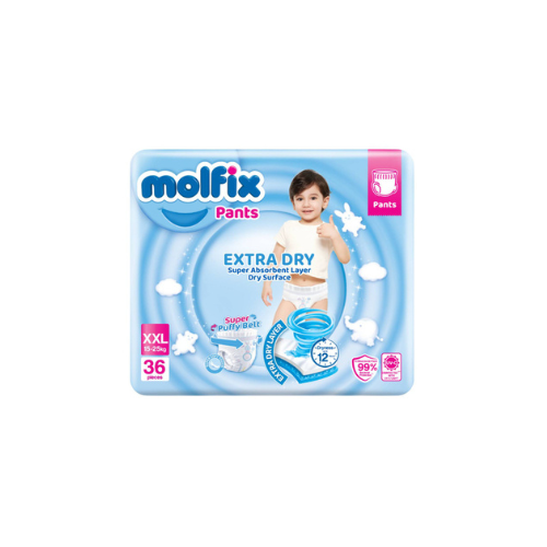 36pcs Molfix Extra Dry Pants XXL36
