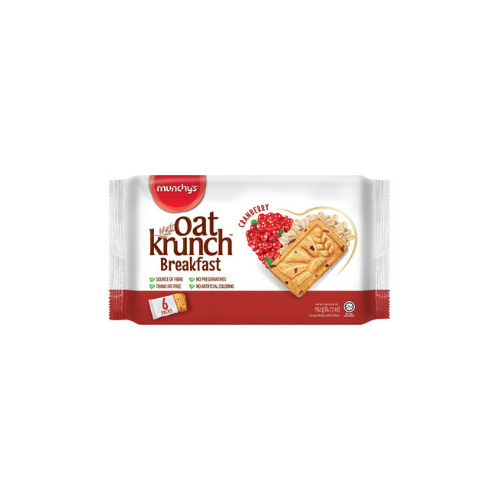 192g Munchy's Oat Krunch Breakfast Cranberry