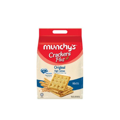 700g Munchy's Crackers Plus Original High Calcium