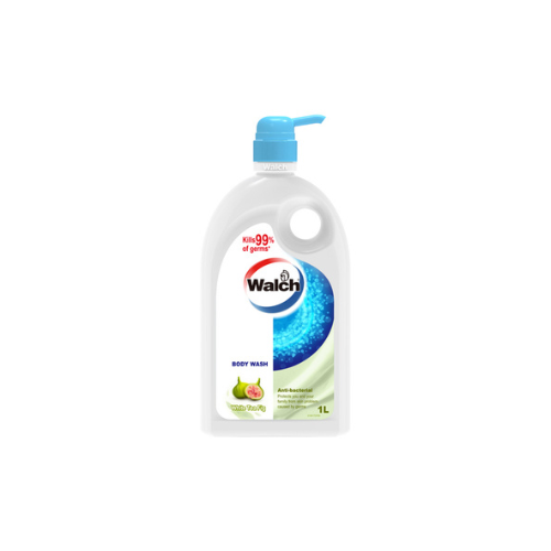 1liter Walch Antibacterial Body Wash White Tea Fig