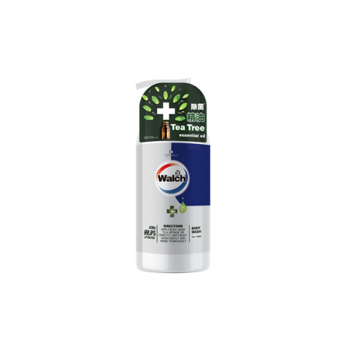 600ml Walch Essential Oil Body Wash Tea Tree